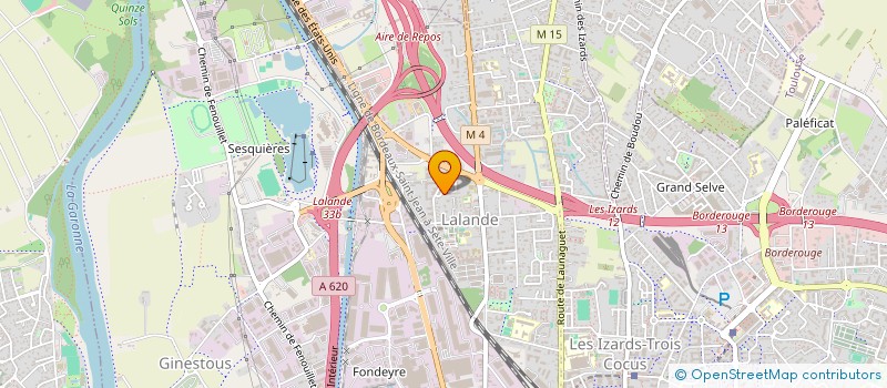 localisation de l'entreprise MONSIEUR PASCAL PEZOUS à TOULOUSE