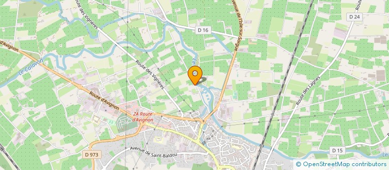 localisation de l'entreprise MONSIEUR PASCAL PEZZELLA à CAVAILLON