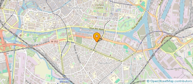 localisation de l'entreprise MONSIEUR PASCAL PFLUG  STRASBOURG