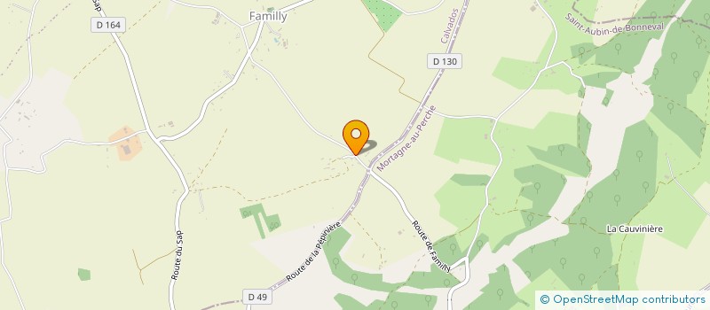 localisation de l'entreprise MONSIEUR PASCAL PHILIPPE  LIVAROT-PAYS-D'AUGE