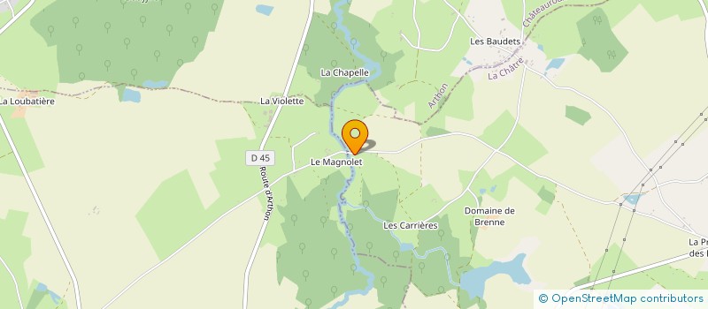 localisation de l'entreprise MONSIEUR PASCAL PIAT à BUXIERES-D'AILLAC
