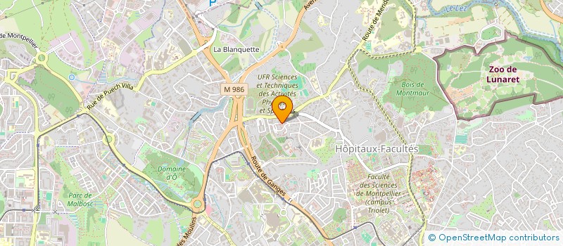 localisation de l'entreprise MONSIEUR PASCAL PICARD  MONTPELLIER