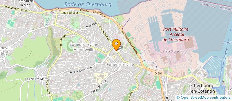 localisation de l'entreprise MONSIEUR PASCAL PICAVET  CHERBOURG-EN-COTENTIN