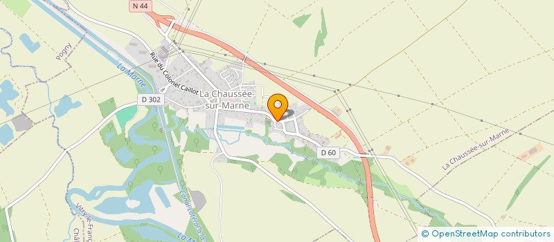 localisation de l'entreprise MONSIEUR PASCAL PIERREL  BREUVERY-SUR-COOLE