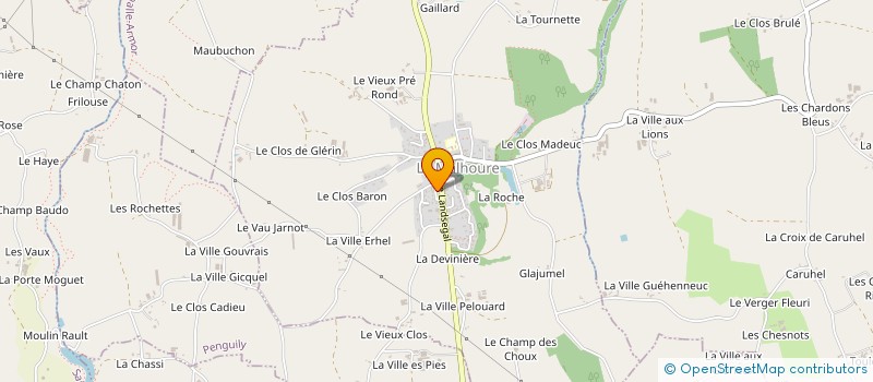 localisation de l'entreprise MONSIEUR PASCAL PIGNOCHET  LA MALHOURE