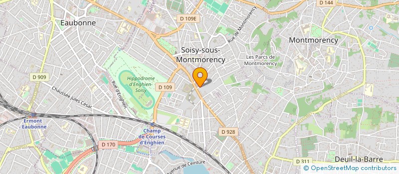 localisation de l'entreprise MONSIEUR PASCAL PILLET à SOISY-SOUS-MONTMORENCY