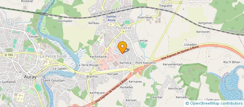 localisation de l'entreprise MONSIEUR PASCAL PILLET  PLUNERET