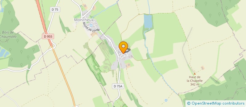 localisation de l'entreprise MONSIEUR PASCAL PILOT  AJONCOURT