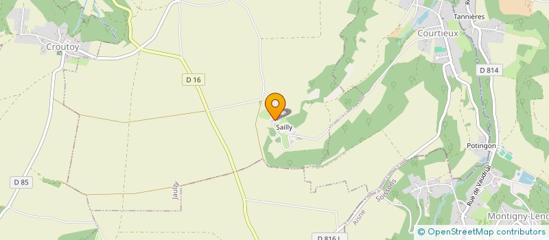 localisation de l'entreprise MONSIEUR PASCAL PINART  JAULZY