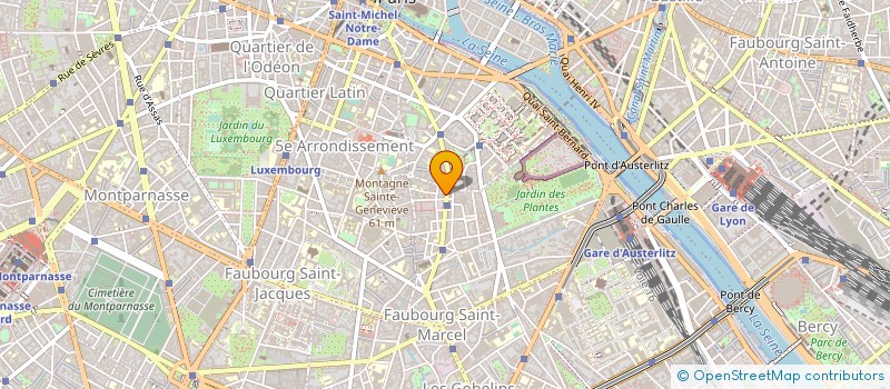 localisation de l'entreprise MONSIEUR PASCAL PINAUD à PARIS
