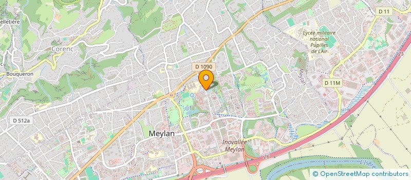 localisation de l'entreprise MONSIEUR PASCAL PINCHAURET-LAMOTHE à MEYLAN