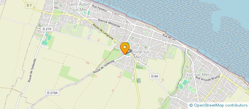localisation de l'entreprise MONSIEUR PASCAL PINEAU  LANGRUNE-SUR-MER