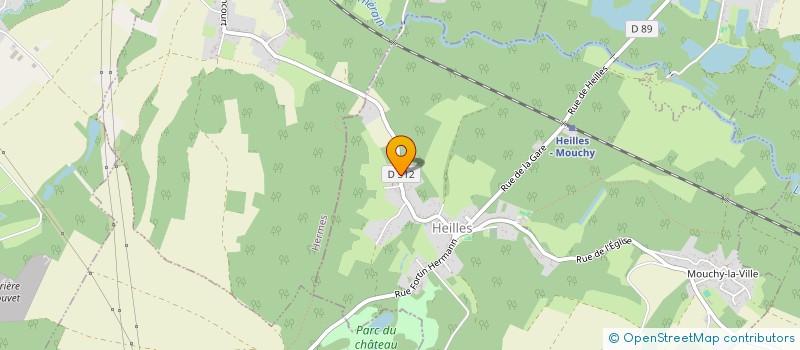 localisation de l'entreprise MONSIEUR PASCAL PINNA  HEILLES