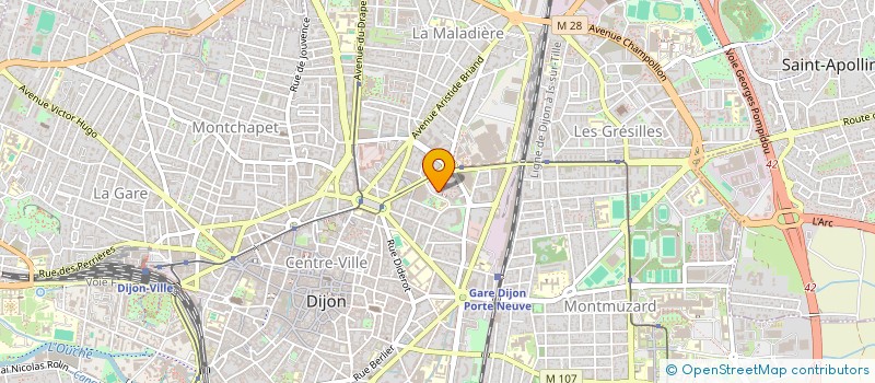 localisation de l'entreprise MONSIEUR PASCAL PITOIS  DIJON