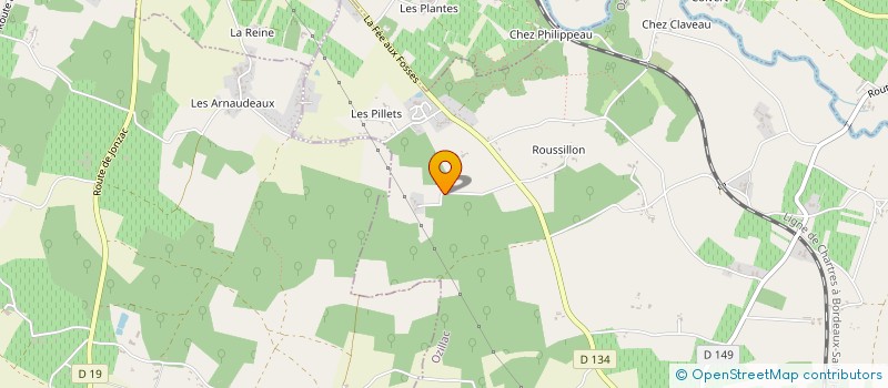 localisation de l'entreprise MONSIEUR PASCAL PITON  OZILLAC