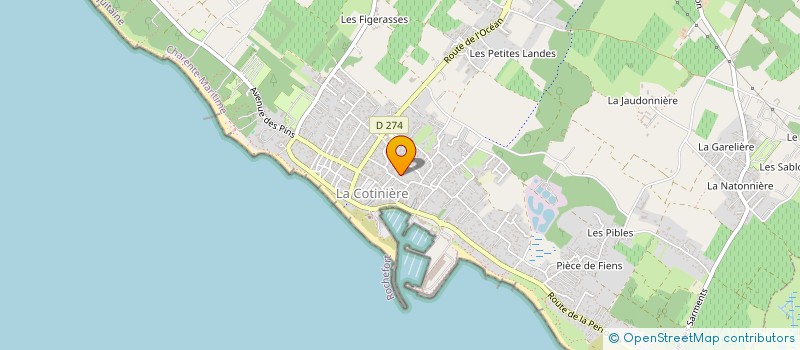 localisation de l'entreprise MONSIEUR PASCAL PIVERT  SAINT-PIERRE-D OLERON