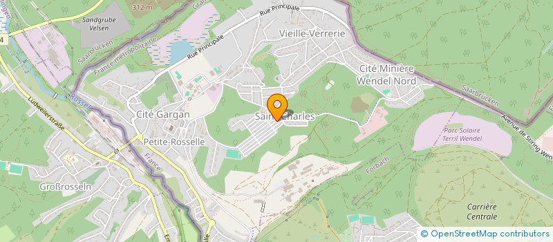 localisation de l'entreprise MONSIEUR PASCAL PIVESSO  PETITE-ROSSELLE