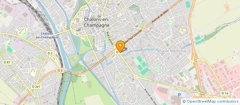 localisation de l'entreprise MONSIEUR PASCAL PLATEL à CHALONS-EN-CHAMPAGNE