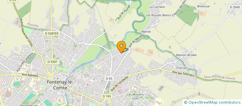 localisation de l'entreprise MONSIEUR PASCAL PLAUT à FONTENAY-LE-COMTE