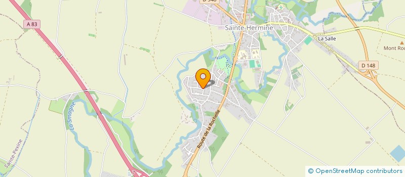 localisation de l'entreprise MONSIEUR PASCAL PLOQUIN  SAINTE-HERMINE