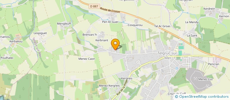 localisation de l'entreprise MONSIEUR PASCAL POHER à TELGRUC-SUR-MER