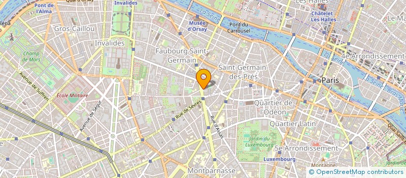 localisation de l'entreprise MONSIEUR PASCAL POIRIER  PARIS