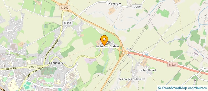localisation de l'entreprise MONSIEUR PASCAL POIRIER à FLERS