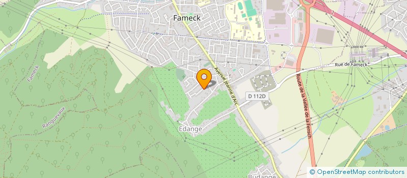 localisation de l'entreprise MONSIEUR PASCAL POLUS  FAMECK