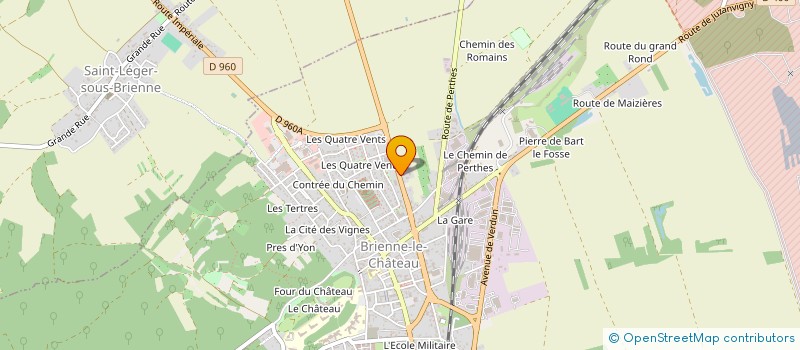 localisation de l'entreprise MONSIEUR PASCAL PONCET  BRIENNE-LE-CHATEAU