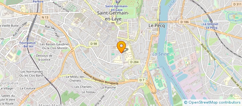 localisation de l'entreprise MONSIEUR PASCAL PONROUCH  SAINT-GERMAIN-EN-LAYE