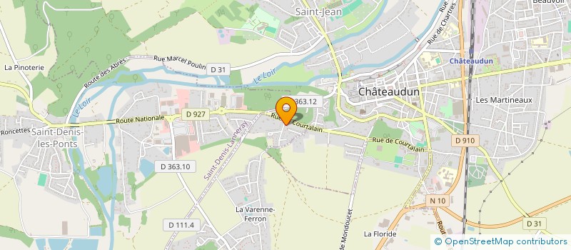localisation de l'entreprise MONSIEUR PASCAL PONS à LA CHAPELLE-DU-NOYER