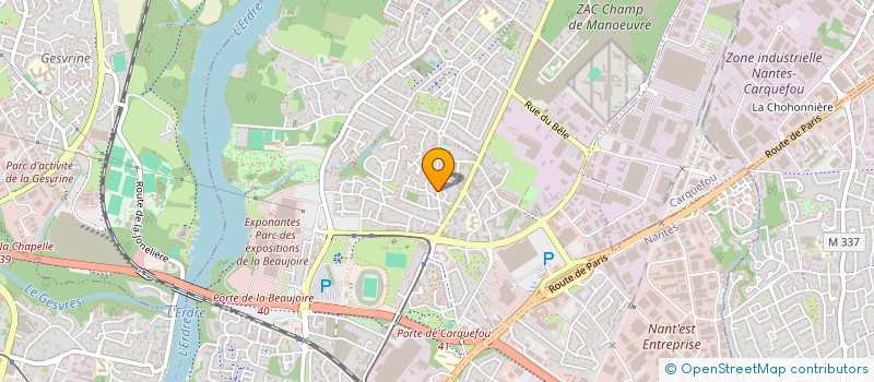 localisation de l'entreprise MONSIEUR PASCAL PONTIF  NANTES