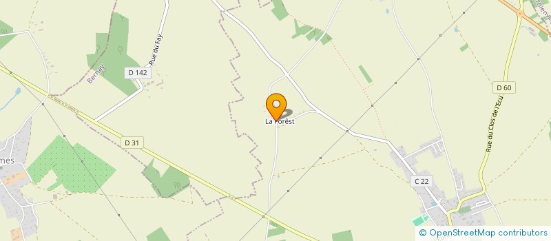 localisation de l'entreprise MONSIEUR PASCAL POPELIER  CLAVILLE