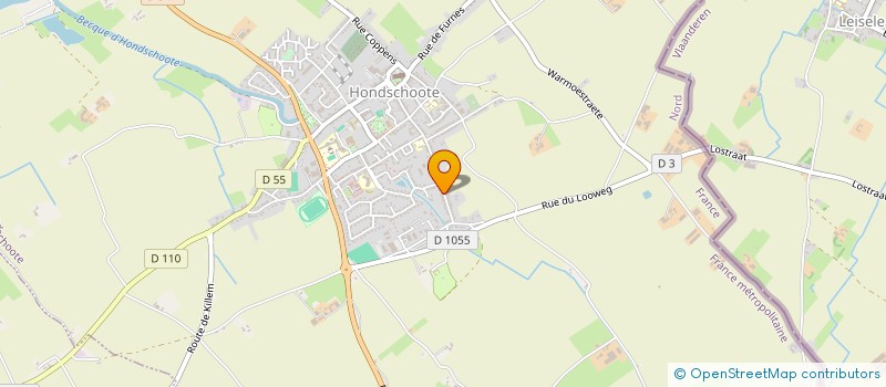 localisation de l'entreprise MONSIEUR PASCAL POPIEUL  GHYVELDE