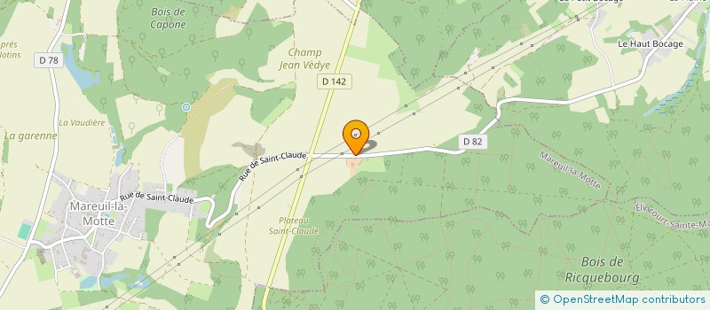 localisation de l'entreprise MONSIEUR PASCAL POPPE  MAREUIL-LA-MOTTE