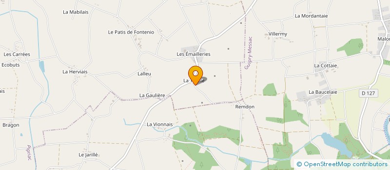 localisation de l'entreprise MONSIEUR PASCAL POULY  SAINT-JUST