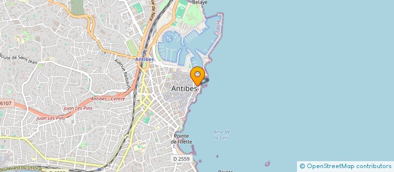 localisation de l'entreprise MONSIEUR PASCAL POUVESLE  ANTIBES