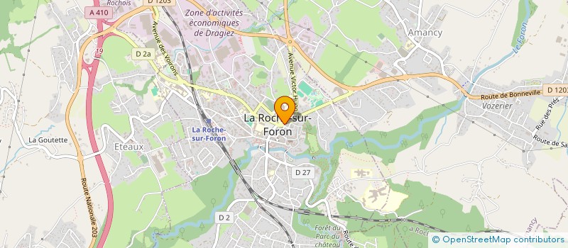 localisation de l'entreprise MONSIEUR PASCAL PREVOST  LA ROCHE-SUR-FORON