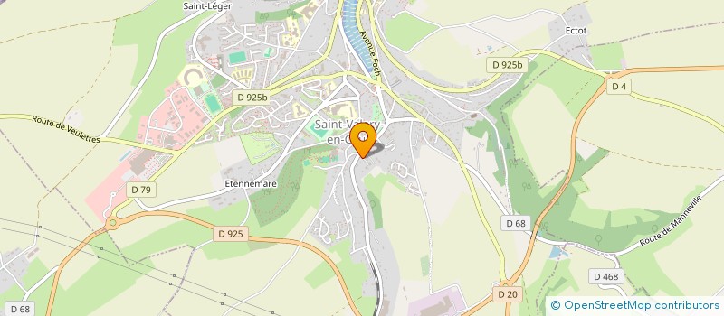 localisation de l'entreprise MONSIEUR PASCAL PREVOST  SAINT-VALERY-EN-CAUX