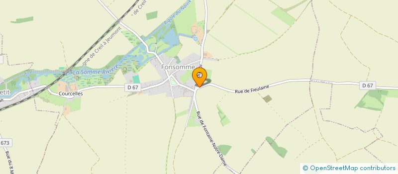 localisation de l'entreprise MONSIEUR PASCAL PREVOT  FONSOMME