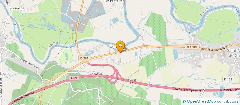 localisation de l'entreprise MONSIEUR PASCAL PREYS à ABZAC