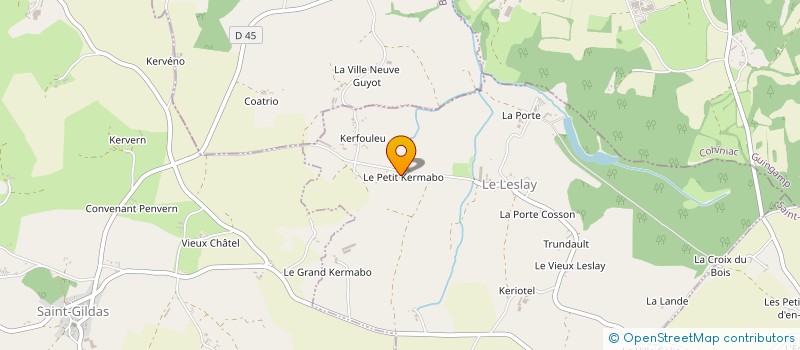 localisation de l'entreprise MONSIEUR PASCAL PRIDO à LE LESLAY