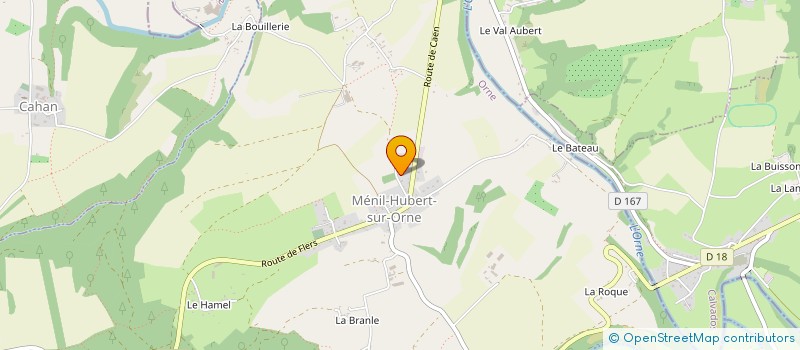 localisation de l'entreprise MONSIEUR PASCAL PRIEUR à MENIL HUBERT SUR ORNE