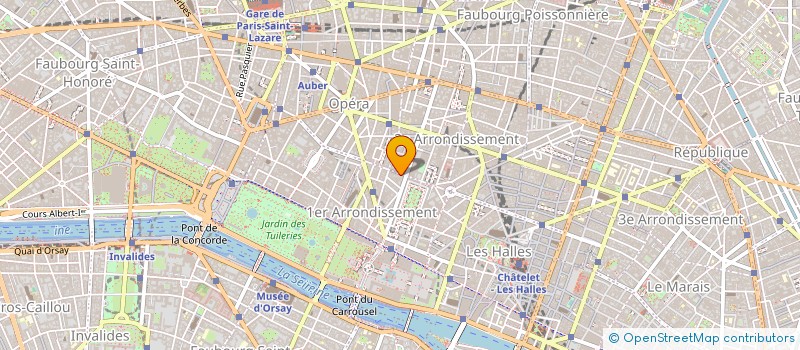 localisation de l'entreprise MONSIEUR PASCAL PRIGENT à PARIS