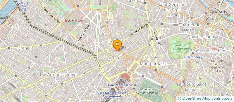 localisation de l'entreprise MONSIEUR PASCAL PRIOLLET  PARIS