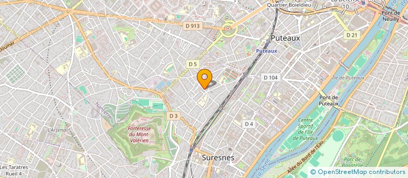 localisation de l'entreprise MONSIEUR PASCAL PROUOT à SURESNES