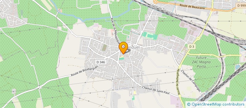 localisation de l'entreprise MONSIEUR PASCAL PRUD'HAM à REDESSAN