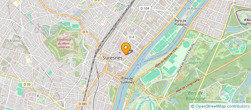 localisation de l'entreprise MONSIEUR PASCAL PRUDENT à SURESNES