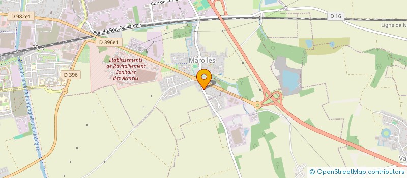 localisation de l'entreprise MONSIEUR PASCAL PRUDHOMME  MAROLLES