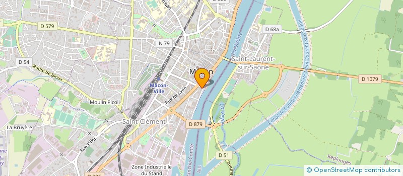 localisation de l'entreprise MONSIEUR PASCAL PUIGMAL à MACON